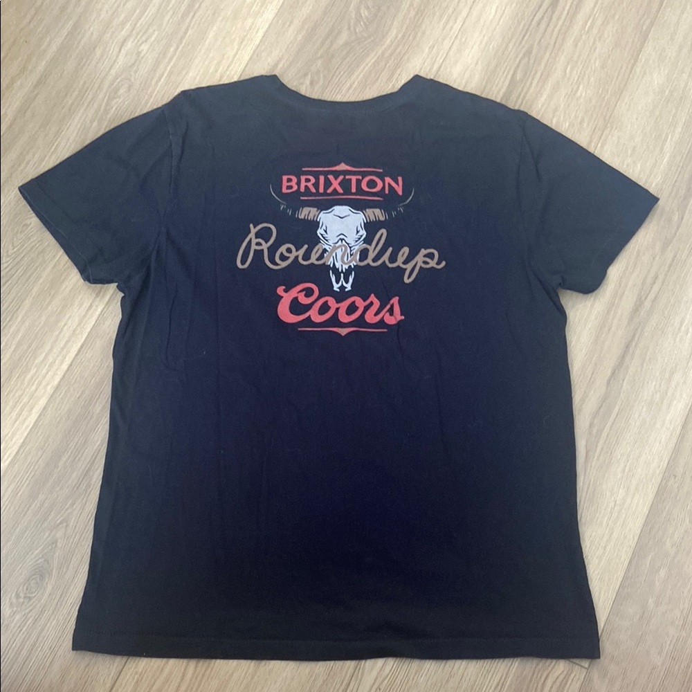 Brixton Coors calab Black Graphic T-Shirt